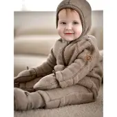 Mikk-Line Overall - Wolle - Melange Denver - - 2 Jahre (92) - Overalls