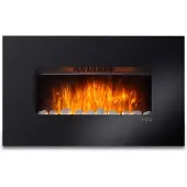 Moa Elektrische Haard - Sfeerhaard - Kachel - Zwart - Afstandsbediening - Ambilight - EF201FB
