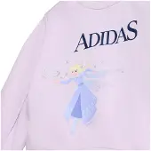 Adidas Trainingspak 'Disney Die Eiskönigin' navy / lichtblauw / sering / wit