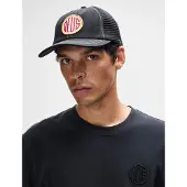 Deus Ex Machina Cap Unisex Pill Trucker Black 26