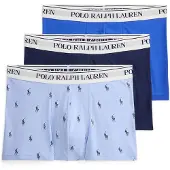 Ralph Lauren Boxershorts 'CLSSIC' blauw / navy / lichtblauw / lichtgrijs