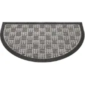 Overig Deurmat Supreme - Grijs - Polypropyleen - 40x60cm - Brede Randen