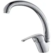 EsseBagno Keukenmengkraan Theo Chroom