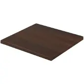 Aquazuro Wastafelblad Napoli - Hout - Notelaar - 60x48cm