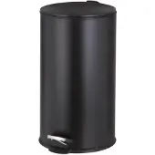 DecoMode Pedaalemmer New - Metaal - Zwart - 29x29x43.5cm - 20l
