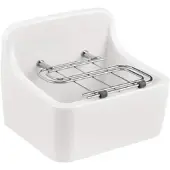 AquaVive Wasbak Spoelbak - Keramiek - Rechthoekig - Wit - 44x38x36cm