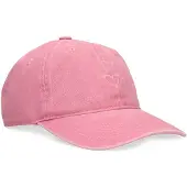 Manfield Washed roze pet met hartje | Maat adult