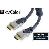 Shiverpeaks High Speed HDMI Kabel mit Ethernet, vergoldete Kontakte, 2x Ferrit, ULTRA HD, 3D, 20m