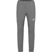 Adidas - Kid's Hooded Tech Woven Pants - Trainingsbroek 128, grijs