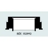 Agipa Kleurrol voor handetiketteerder AGIPA 151991/151992, Etiketteringsapparaat, Zwart