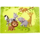 Ritzenhoff & Breker Platzmatte Dschungeltiere 30 x 45 cm