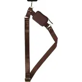 Selencia Telefoonkoord met Klein Tasje - Mocha Brown