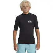 Quiksilver Functioneel shirt 'Everyday' lichtblauw / zwart