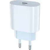 Eightt Lader voor smartphone, PD 20W, Type C, 5V/3A, 9V/2A, 12V/1,5A. Maximaal 20W