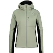 Stoic - Women's MountainWool60 JokkmokkSt. Hybrid Hoody - Isolatiejack M, olijfgroen