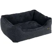 OEM Hondenmand met afneembare hoes donkergrijs, Donkergrijs / L 70 x B 55 x H 21 cm