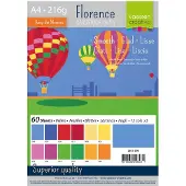 Edelman Cardstock - Multipack Basis - A4 - 60 vellen - Glad - 216 g
