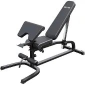 Gorilla Sports Professionele fitnessbank met curlfuncties