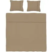 Town & Country Dekbedovertrek Harwich Sand Katoen-200 x 220 cm