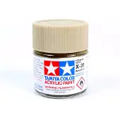 Tamiya Hobbyverf Acrylverf - X-31 Titanium Gold - Gloss - Acryl - 23ml Verf potje - 23 ml