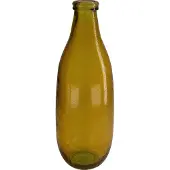 Dijk Natural Collections -Vaas gerecycled glas-Bruin-15x40