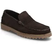 Bianco Mocassins 'Greg' donkerbruin