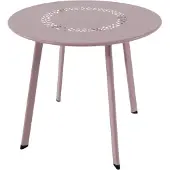Voordeeldrogisterij Premium Bijzettafeltje Dali Roze - 50 x 45 cm