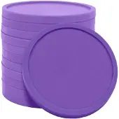 Combicraft Blanco munten / Consumptiemunten Paars - Ø29mm - 500 stuks