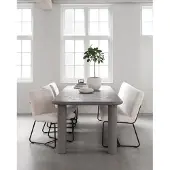 DTP Home Dining table Clio rectangular 260 DUSK,76x260x100 cm, mortex (Grijs, 260x100x76cm)