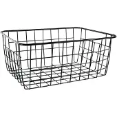 Hit Draadmand Cas Zwart 28 X 22 X 12,5 Cm