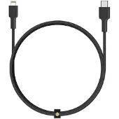 Aukey Braided USB-C Naar Lighting Kabel 1,2 Meter