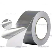 Destructiontools 12 rollen 50M x 50mm (600M) aluminium (HVAC) tape (50mic)