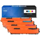 PrintAbout Huismerk HP 126A (CE310A) Toner Zwart