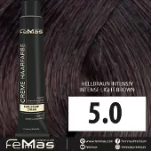 Femmas (5.0) - Haarverf - Intensief Lichtbruin - 100ml