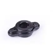 Zizi - Turbo - Vibrerende Cockring met 2 bullet vibrators - Zwart
