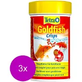 Tetra Visvoer Goldfish Crisps - Vissenvoer - 3 x 100 ml
