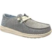 HeyDude Instapper Women Wendy Break Surf Jersey Heather Grey / Multi-Schoenmaat 36