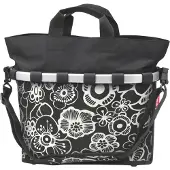 Klickfix Bikebasket Oval M Fleurs || Maat: 17