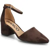 Bianco Pumps 'Divived D'orsay' donkerbruin