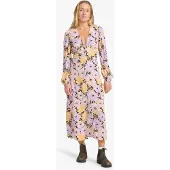 Billabong Cool Night Lange Jurk Met Lange Mouwen