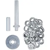 Kreator ringtangenset KRTH62509 - 30 oogjes - 12,5 mm