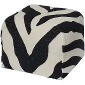 Broste Copenhagen Zebra poef