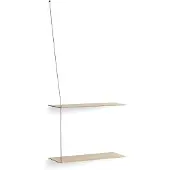 Woud Stedge plank 60 cm Witgepigmenteerd eikenhout