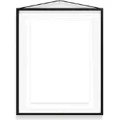 MOEBE lijst 40x50 cm Transparent, Black