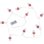 Star Trading Bonbon lichtslinger 135 cm Rood-wit