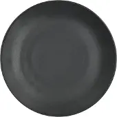 Scandi Living Terra dinerbord Zwart steengoed, Ø26,5 cm