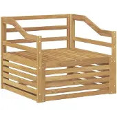 vidaXL Buitensofa Wit