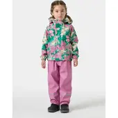 Helly Hansen Regenpak Kids Bergen 2.0 PU Rainset Meta Pink-Maat 104