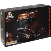 Italeri Modelbouwpakket Auto - 3897 Scania R730 #039Black Amber#039 Plastic - 1:24 - Modelbouw