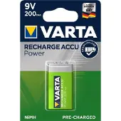 Varta E accu 200mA blister 1 R2U